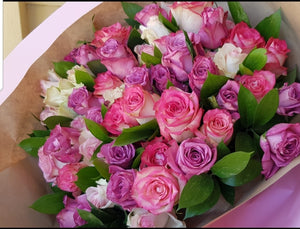 Shades of pink bouquet