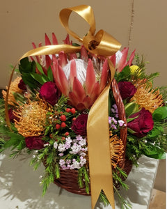 Protea mix basket